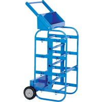 Chariot portatif pour mat&eacute;riaux bobin&eacute;s, Acier, 11 Montants, 19-1/2" la x 43-1/4" h x 17-1/2" p, Capacit&eacute; de 150 lb Auto Electric Service Ltd.