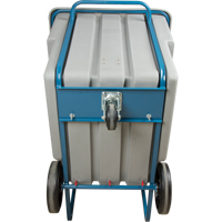 Chariot basculeur en acier, Poly&eacute;thyl&egrave;ne, 1,1 vg³, Capacit&eacute; de charge de 1250 lb Auto Electric Service Ltd.