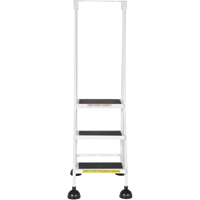 Stop-Step Ladders, 3 Steps, 16" Step Width, 28-11/16" Platform Height, Steel Auto Electric Service Ltd.