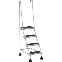 Stop-Step Ladders, 4 Steps, 16" Step Width, 38-3/16" Platform Height, Steel Auto Electric Service Ltd.