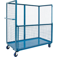 Wire Mesh Stock Truck, Steel, 24" x 55" x 36", 1200 lbs. Capacity Auto Electric Service Ltd.