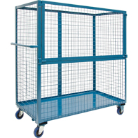 Wire Mesh Stock Truck, Steel, 24" x 55" x 36", 1200 lbs. Capacity Auto Electric Service Ltd.