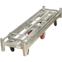 U-Boat Platform Truck, 59-1/2" L x 16" W, 1750 lbs. Capacity, Polyurethane Casters Auto Electric Service Ltd.