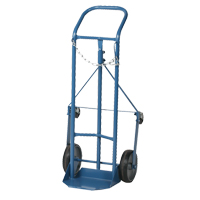 Professional Gas Cylinder Truck CC-1, Mold-on Rubber Wheels, 9" W x 7-1/4" L Base, 250 lbs. Auto Electric Service Ltd.