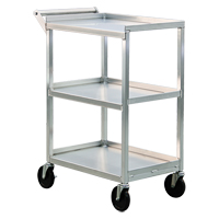 Utility Cart, 3 Tiers, 16-1/2" W x 39" H x 27-3/4" D, 350 lbs. Capacity Auto Electric Service Ltd.