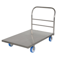 Platform Truck, 48" L x 30" W, 2000 lbs. Capacity, Polyurethane Casters Auto Electric Service Ltd.