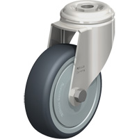 Stainless Steel Thermoplastic Elastomer Caster, Swivel, 4" (102 mm) Dia., 240 lbs. (108 kg.) Capacity Auto Electric Service Ltd.