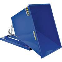 Conteneur autobasculeur, Acier, 1 vg³, Bleu Auto Electric Service Ltd.