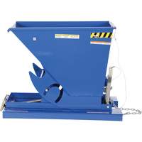Self-Dumping Hopper, Steel, 1/3 cu.yd., Blue Auto Electric Service Ltd.