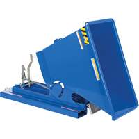 Self-Dumping Hopper, Steel, 1/3 cu.yd., Blue Auto Electric Service Ltd.