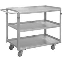 Chariot avec tablettes de calibre industriel, 3 Tiers, 16-3/4" la x 34" h x 30-7/16" p, Capacit&eacute; 600 lb Auto Electric Service Ltd.