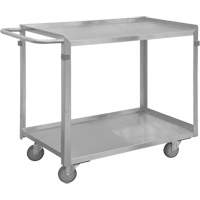Chariot avec tablettes de calibre industriel, 2 Tiers, 16-3/4" la x 34" h x 36-7/16" p, Capacit&eacute; 600 lb Auto Electric Service Ltd.