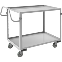 Chariot avec tablettes de calibre industriel, 2 Tiers, 22-1/2" la x 36-1/2" h x 42-7/16" p, Capacit&eacute; 600 lb Auto Electric Service Ltd.