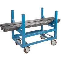 Pipe & Bar Cradle Truck, 24" L x 24" W x 34" H, 2500 lbs. Capacity, Polyurethane Wheels Auto Electric Service Ltd.