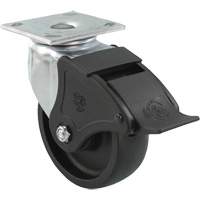 Roulette Emaxx RollX, Pivotant avec frein, 4" (101,6 mm), Nylon, 1200 lb (544,3 kg) Auto Electric Service Ltd.