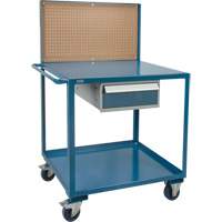 Mobile Service Cart, 2 Tiers, 24" W x 57" H x 40" D, 1200 lbs. Capacity Auto Electric Service Ltd.