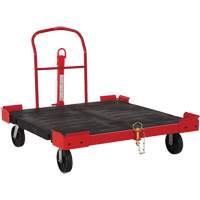 Towable Pallet Cart, 54-1/2" L x 51" W, 2500 lbs. Cap., Polyolefin Wheels Auto Electric Service Ltd.