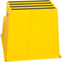 Escabeau industriel, 2 marches, 26" x 22-7/16" x Hauteur 19-11/16" Auto Electric Service Ltd.