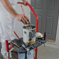 Buildman Portable Scaffold, 40-5/8" D x 4' H Auto Electric Service Ltd.