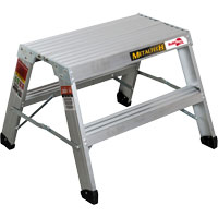 Portable Work-Stand Saw Horse, Aluminum Frame, 12-1/4" D x 24" H Auto Electric Service Ltd.
