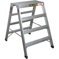 Portable Work-Stand Saw Horse, Aluminum Frame, 12-1/4" D x 48" H Auto Electric Service Ltd.