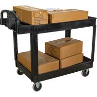 Chariot utilitaire, 2 tiers, 25-5/8" x 33-1/2" x 43-3/4", Capacit&eacute; 550 lb Auto Electric Service Ltd.