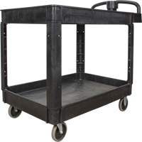 Chariot utilitaire, 2 tiers, 25-5/8" x 33-1/2" x 43-3/4", Capacit&eacute; 550 lb Auto Electric Service Ltd.