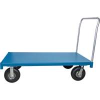 Heavy-Duty Platform Truck, 48" L x 24" W, 1200 lbs. Capacity, Flat Free Casters Auto Electric Service Ltd.