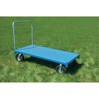 Heavy-Duty Platform Truck, 48" L x 24" W, 1200 lbs. Capacity, Flat Free Casters Auto Electric Service Ltd.