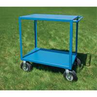 Outdoor Shelf Cart, 2 Tiers, 18" W x 39" H x 33" D, 1200 lbs. Capacity Auto Electric Service Ltd.