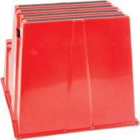 Escabeau industriel, 2 marches, 26" x 22-7/16" x Hauteur 19-11/16" Auto Electric Service Ltd.