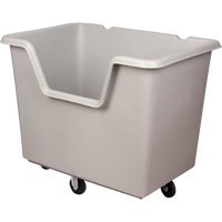 Starcart Easy-Access Box Truck, Polyethylene, 46" L x 31" W x 49" H, 24 cu. ft. Volume, 900 lbs. Capacity Auto Electric Service Ltd.