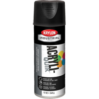 Industrial Acryli-Quik Lacquer, Black, Ultra-Flat, 12 oz., Aerosol Can Auto Electric Service Ltd.