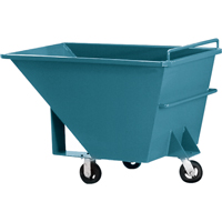 Chariot basculeur en acier, Acier, 1/2 vg³, Capacit&eacute; de charge de 2000 lb Auto Electric Service Ltd.