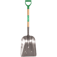 Scoop Shovel, Wood, Aluminum Blade, D-Grip Handle, 29" Length Auto Electric Service Ltd.