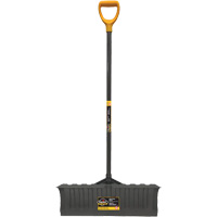 Pro Snow Pusher, Polypropylene Blade, D-Grip Handle, 20-3/4" W Auto Electric Service Ltd.