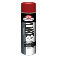 Industrial Line-Up&reg; Pavement Striping Paint, Red, 18 oz., Aerosol Can Auto Electric Service Ltd.