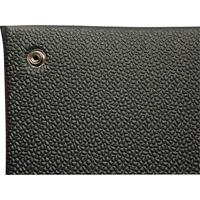 Comfort-King Anti-Static Matting, 2' W x 3' L x 3/8" T, Pebbled, Grey Auto Electric Service Ltd.