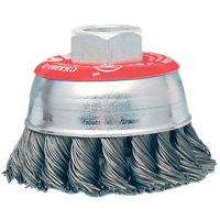 High-Performance Knot Twisted Cup Brush, 3" Dia. x 10mm x 1.25" Arbor Auto Electric Service Ltd.