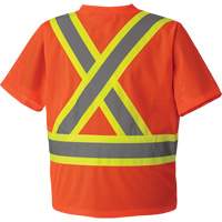 5994 T-shirt de s&eacute;curit&eacute; haute visibilit&eacute;, Polyester, 2T-Grand, Orange haute visibilit&eacute; Auto Electric Service Ltd.