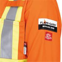 5555 High Visibility FR Rated & Arc Rated Safety Coveralls, Size 36, High Visibility Orange, 11 cal/cm² Auto Electric Service Ltd.