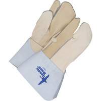 Gants &agrave; trois doigts en cuir, Cuir fleur de vache, Taille 11 Auto Electric Service Ltd.