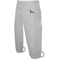 Tablier de soudage en cuir, Taille &agrave; jambes fendues, 32" lo, Gris perle Auto Electric Service Ltd.