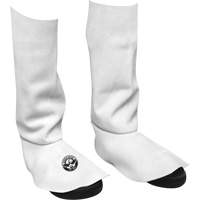 Leather Welding Spats, 15" L, Pearl Grey Auto Electric Service Ltd.