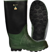 Journeyman&reg; Boots, Rubber, Steel Toe, Size 8, Puncture Resistant Sole Auto Electric Service Ltd.