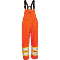 Journeyman&reg; 300D Bib Pants, Polyester, Large, High Visibility Orange Auto Electric Service Ltd.
