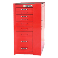 PRO+ Series Roller Cabinet, 8 Drawers, 19" W x 19" D x 36-1/2" H, Red Auto Electric Service Ltd.