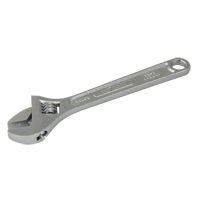 Adjustable Wrench, 12" L, 1-1/2" Max Width, Chrome Auto Electric Service Ltd.