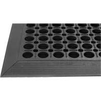 Competitor Series Mats, Slotted, 3' x 5' x 7/8", Black, Natural Rubber Auto Electric Service Ltd.