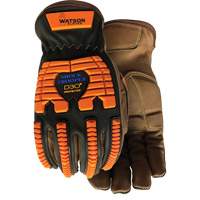 Drill Sergeant Impact Gloves, Large, Grain Leather Palm, Slip-On Cuff Auto Electric Service Ltd.